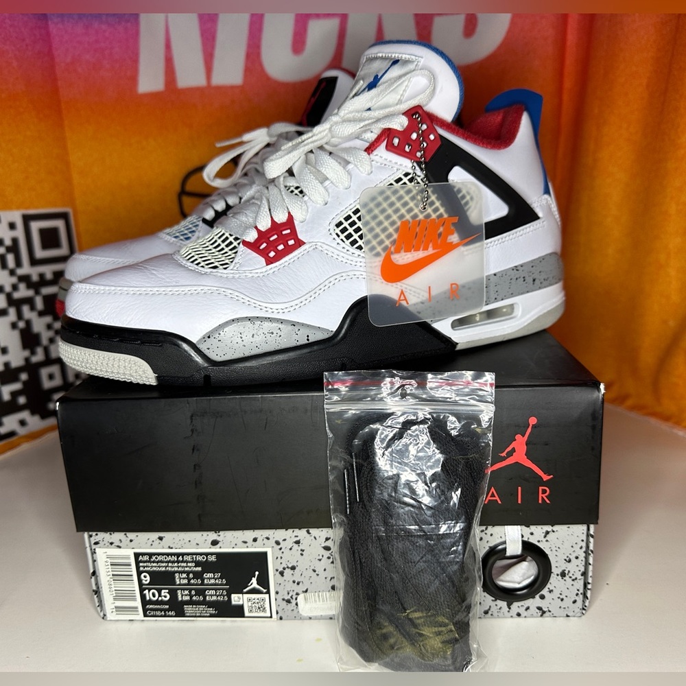 Jordan 4 Retro SE What the Size 9M Pre-loved